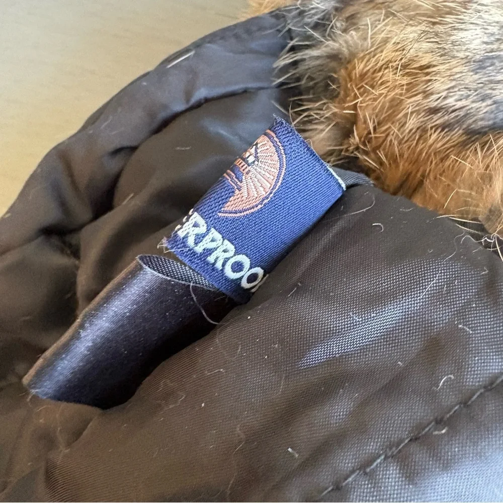Weatherproof Kids Bomber Tapper Hat Rabbit Fur-Lined Trapper YOUTH Medium